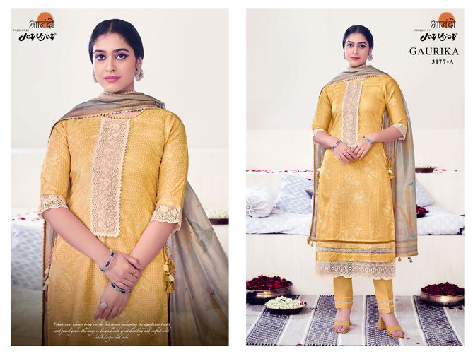 Gaurika By Jay Vijay Muslin Digital Printed Designer Salwar Suits Wholesalers In Delhi